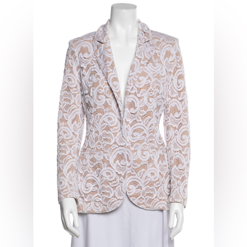 Norma Kamali (USA) Lace Blazer S💟🤍
